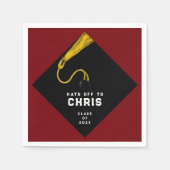 Afstudeerfeest 2025 servet (Voorkant)