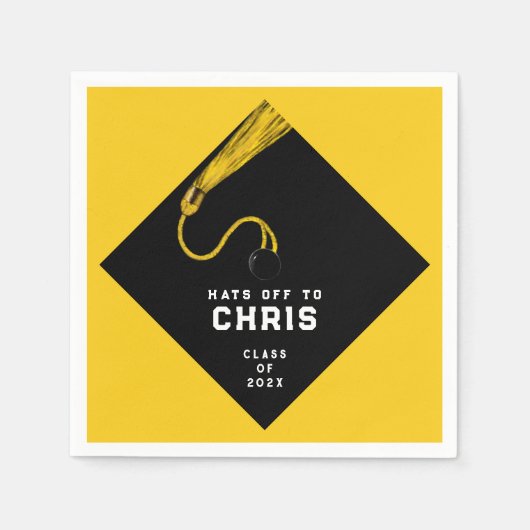 Afstudeerfeest 2025 servet (Voorkant)