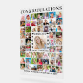 Afstudeerfeest 55 Fotocollage Custom Acryl Bord (Hoek)