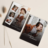 Afstudeerfeest 5 foto's Modern Afstudeerder 2025 Kaart