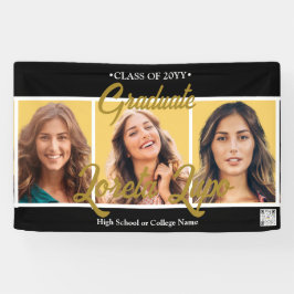 Afstudeerfeest Achtergrond Spandoek