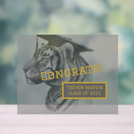 Afstudeerfeest Acryl Teken Acryl Bord (Neutraal)