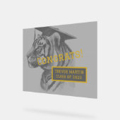 Afstudeerfeest Acryl Teken Acryl Bord (Hoek)