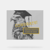 Afstudeerfeest Acryl Teken | arend Bord (Voorkant)