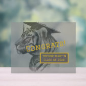 Afstudeerfeest Acryl Teken Bord (Neutraal)