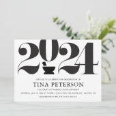 Afstudeerfeest apotheek kaart (Staand voorkant)