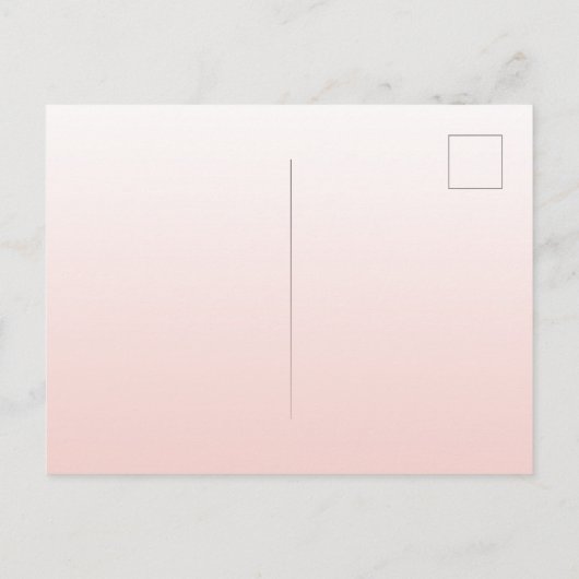 Afstudeerfeest blush roze pet 2025 uitnodiging (Achterkant)