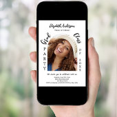 Afstudeerfeest boog fotoklas 2025 kaart