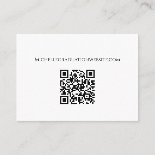 Afstudeerfeest Botanische Zonnebloem Informatiekaartje (Achterkant)