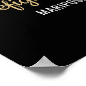 Afstudeerfeest brandweerman Welkom brandweerman Poster (Hoek)