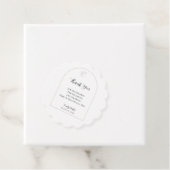 Afstudeerfeest | Elegant Schrift Bedankjes Labels (In situ)