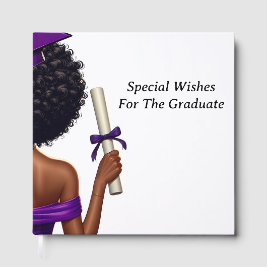 Afstudeerfeest gastenboek - beste wensen voor Afst (Voorkant)