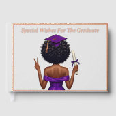 Afstudeerfeest gastenboek - beste wensen voor Afst (Voorkant)