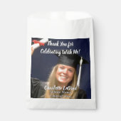 Afstudeerfeest gepersonaliseerde foto dank u bedankzakje (Voorkant)