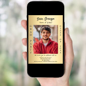 Afstudeerfeest gouden fotoklas van 2025 kaart