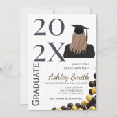 Afstudeerfeest  kaart (Voorkant)