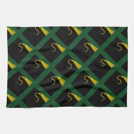 Afstudeerfeest keukenhanddoek (Horizontaal)