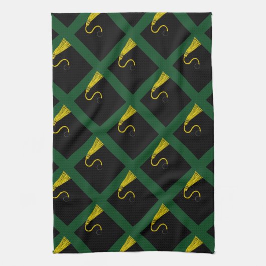 Afstudeerfeest keukenhanddoek (Verticaal)