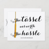 Afstudeerfeest klas van 2016 Universiteit / Hogesc Kaart (Voorkant / Achterkant)