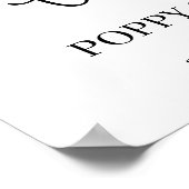 Afstudeerfeest Klasse van 2026 Foto Montage Teken Poster (Hoek)