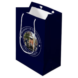 Afstudeerfeest Klassieke Stijl Navy Medium Cadeauzakje