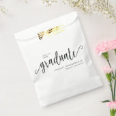 Afstudeerfeest Modern Elegant Bedankzakje (Gezegeld)