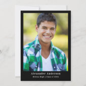 Afstudeerfeest Multi Photo Kaart (Achterkant)