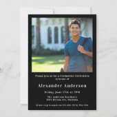 Afstudeerfeest Multi Photo Kaart (Achterkant)