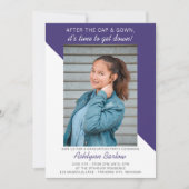 Afstudeerfeest Open Huis 2024 Foto Paarse Kaart (Voorkant)