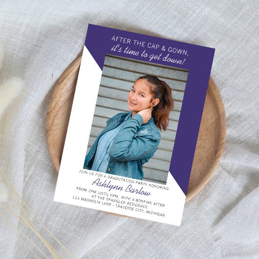 Afstudeerfeest Open Huis 2024 Foto Paarse Kaart