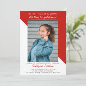 Afstudeerfeest Open Huis 2024 Foto Rood Kaart (Staand voorkant)