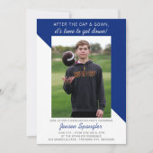 Afstudeerfeest Open Huis 2025 Foto Blauw Kaart (Voorkant)