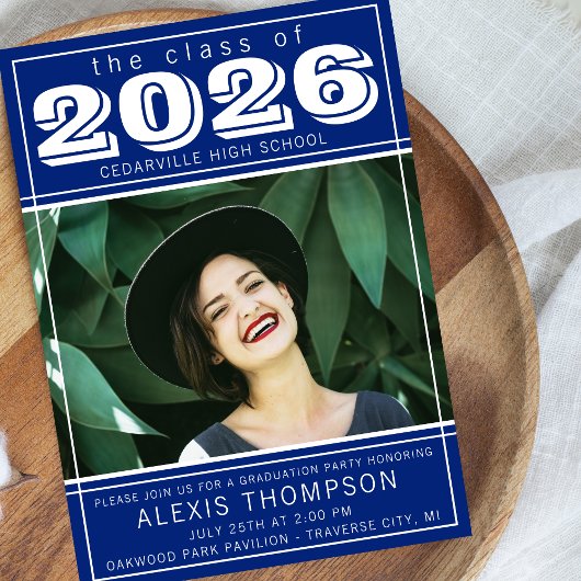 Afstudeerfeest Open Huis 2025 Foto Blauw Kaart