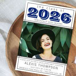 Afstudeerfeest Open Huis 2025 Foto Blauw Kaart