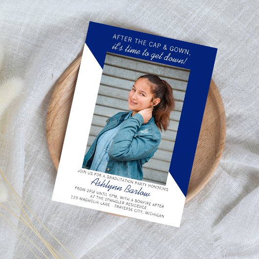 Afstudeerfeest Open Huis 2025 Foto Blauw Kaart