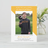 Afstudeerfeest Open Huis 2025 Foto Geel Kaart (Staand voorkant)