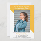 Afstudeerfeest Open Huis 2025 Foto Geel Kaart (Voorkant)