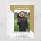 Afstudeerfeest Open Huis 2025 Foto Goud Kaart (Voorkant)