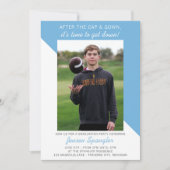 Afstudeerfeest Open Huis 2025 Foto Lichtblauw Kaart (Voorkant)