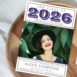 Afstudeerfeest Open Huis 2025 Foto Paarse Kaart