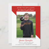 Afstudeerfeest Open Huis 2025 Foto rood Kaart (Voorkant)