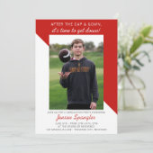 Afstudeerfeest Open Huis 2025 Foto rood Kaart (Staand voorkant)