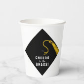 Afstudeerfeest papieren bekers (Achterkant)