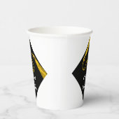 Afstudeerfeest papieren bekers (Rechts)