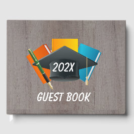 Afstudeerfeest per jaar gastenboek