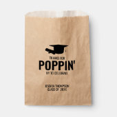 Afstudeerfeest Popcorn Cookie Klasse van 2024 Bedankzakje (Voorkant)