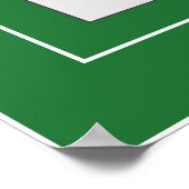 Afstudeerfeest Prop Fotohokje Frame Poster (Hoek)