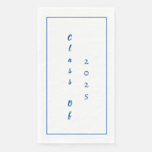 Afstudeerfeest Student Afstuderen Klasse van 2025 Servet