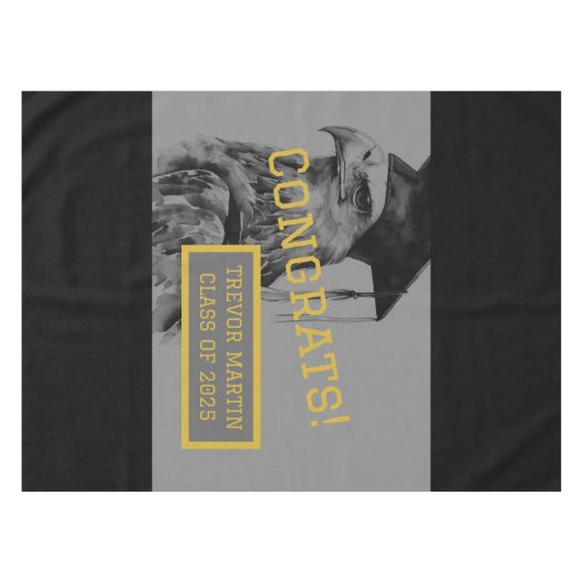 Afstudeerfeest tafelkleed | arend (Voorkant (Horizontaal))