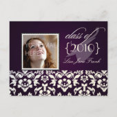 Afstudeerfeest uitnodigen briefkaarten (Voorkant)